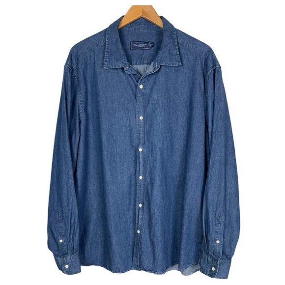 Vineyard Vines Other - Vineyard Vines long sleeve cotton Denim Jean chambray button-down shirt Men’s